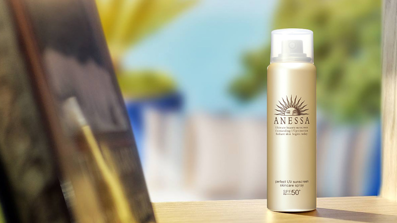 Chống nắng dạng xịt Anessa Perfect UV Spray Sunscreen Aqua Booster